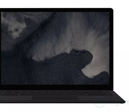 Surface Laptop black color leak