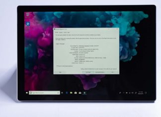Surface Pro 6 specs