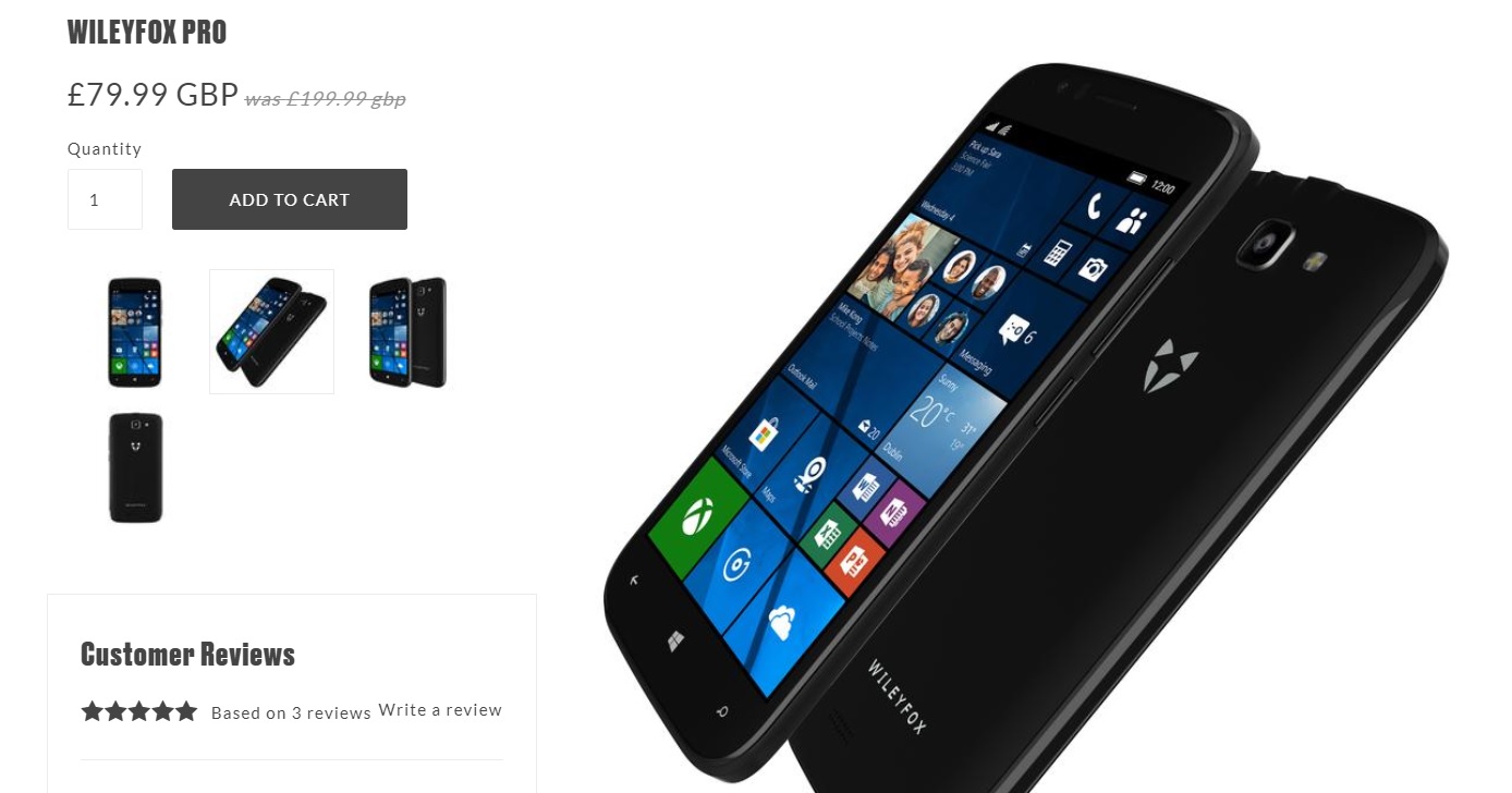 Wileyfox Windows Phone