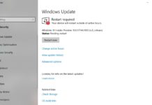 Windows 10 October Update installation