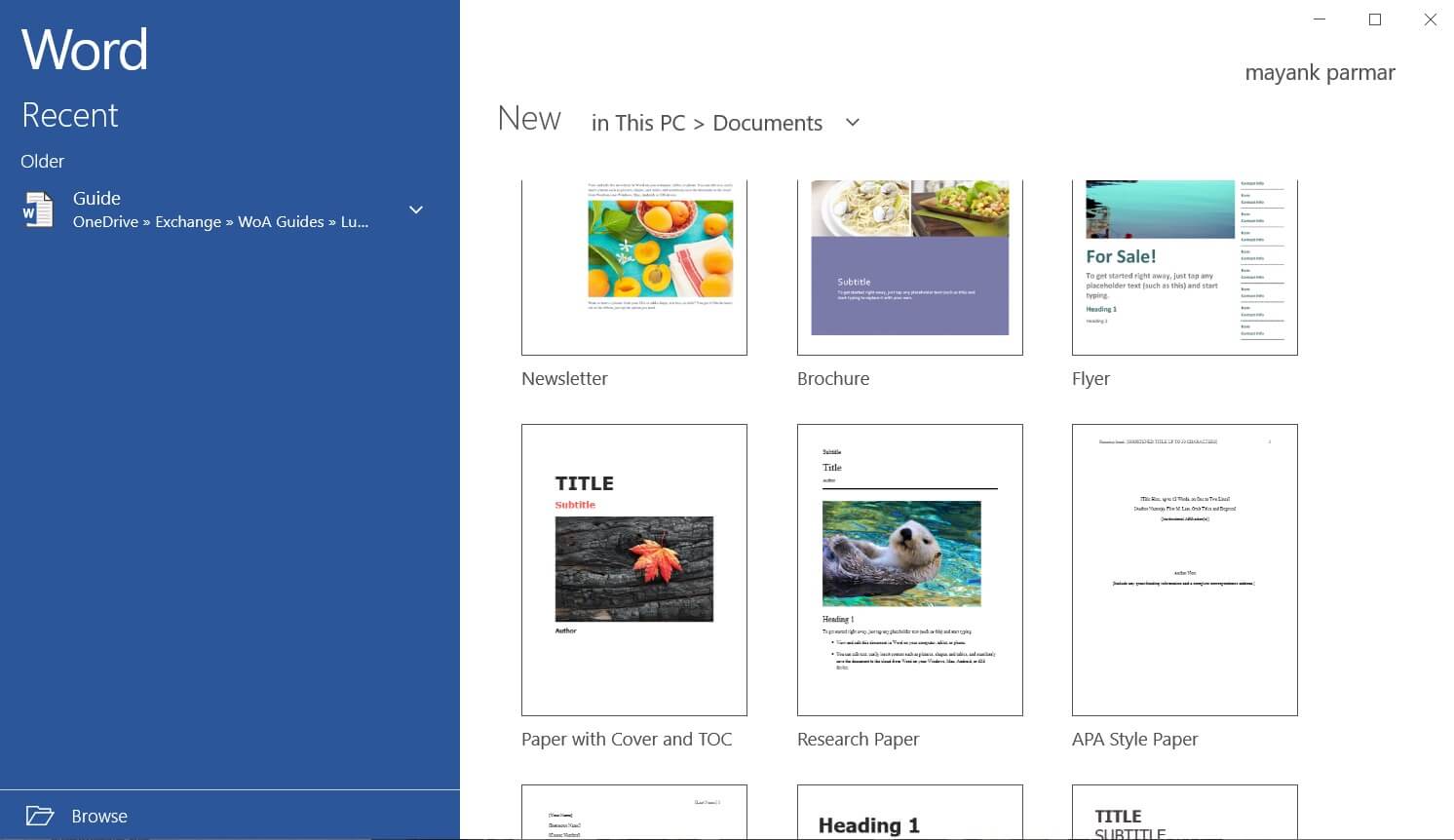 free word and excel programs for windows 10