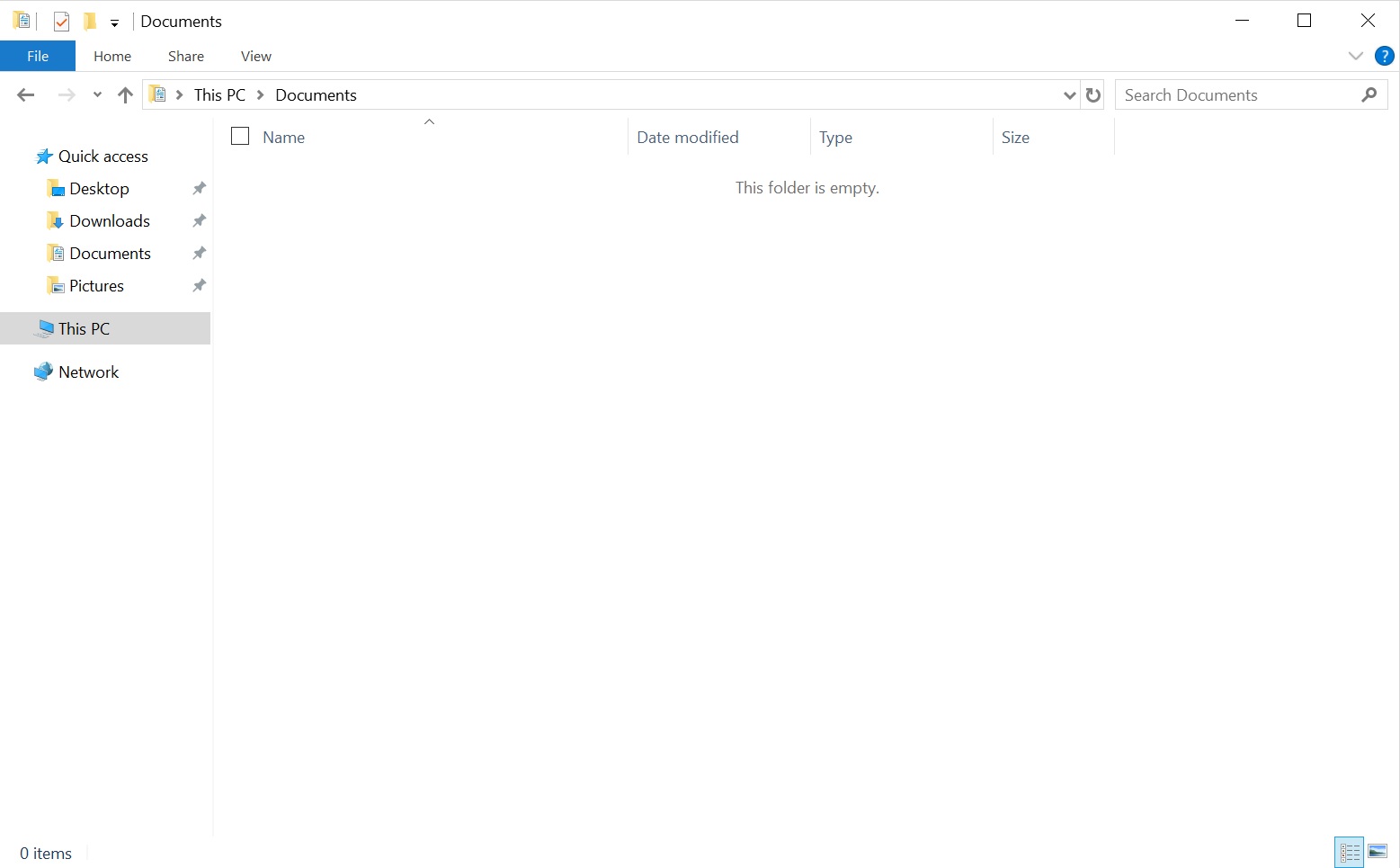 File Explorer in Windows 10