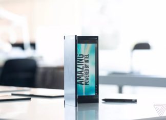 Intel dual screen device