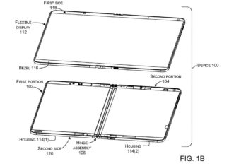 Microsoft patent for flexible device