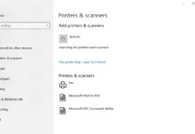Printer drivers Windows 10