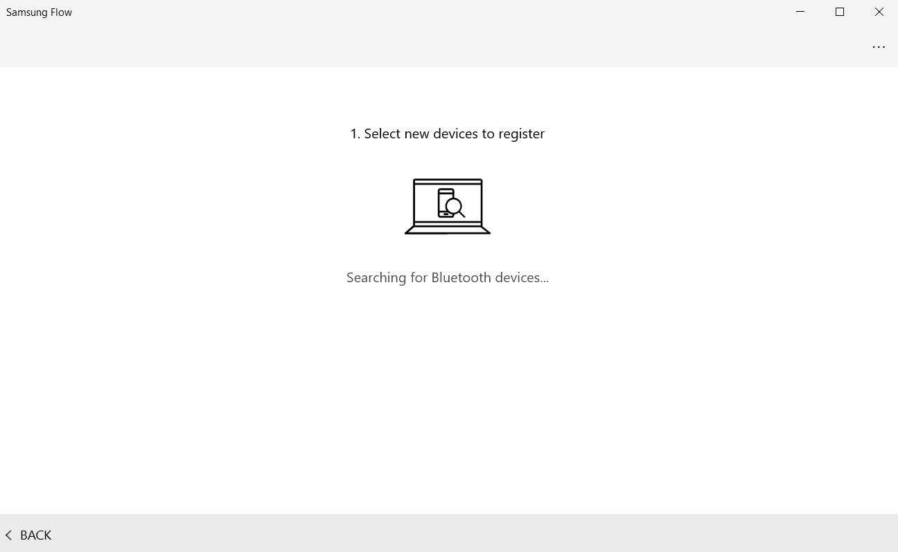 samsung flow not finding device samsung flow not finding device