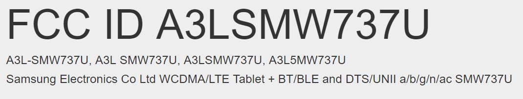 Samsung Galaxy Book 2 FCC