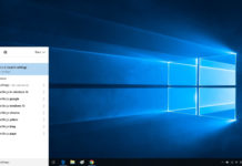 Search in Windows 10