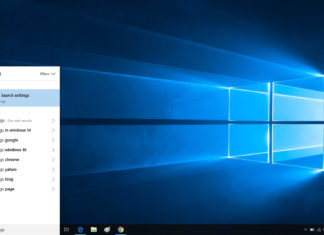 Search in Windows 10