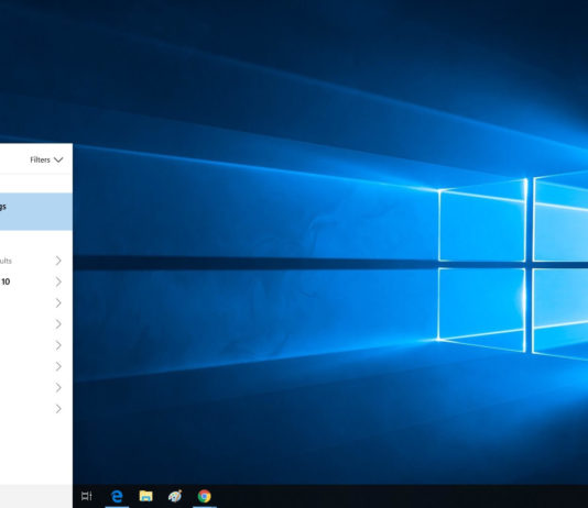 Search in Windows 10