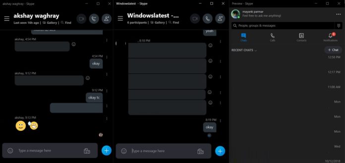 Skype for Windows 10