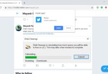 Twitter PWA Chrome