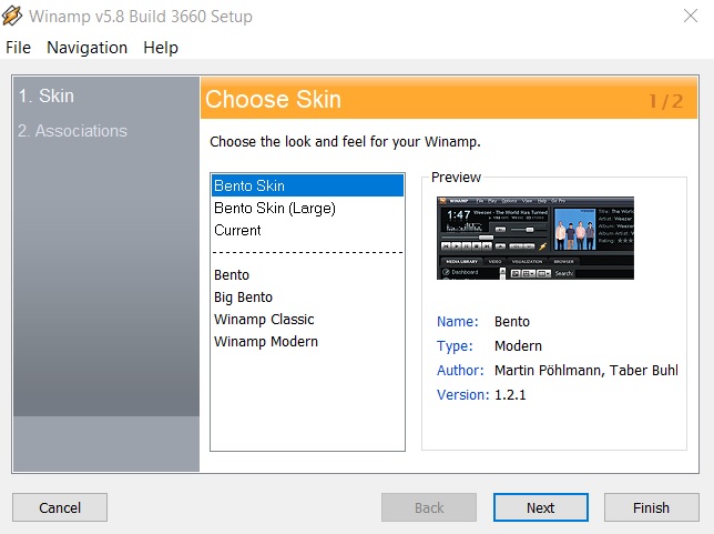 Winamp 5.8 for Windows 10