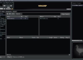 Winamp on Windows 10