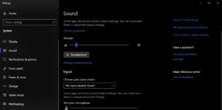 Windows 10 Audio System