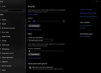 Windows 10 Audio System