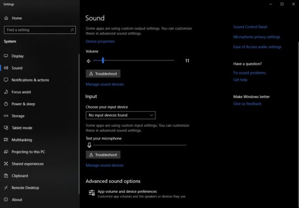 no audio devices are installed no audio devices are installed