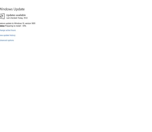 Windows 10 October 2018 Update