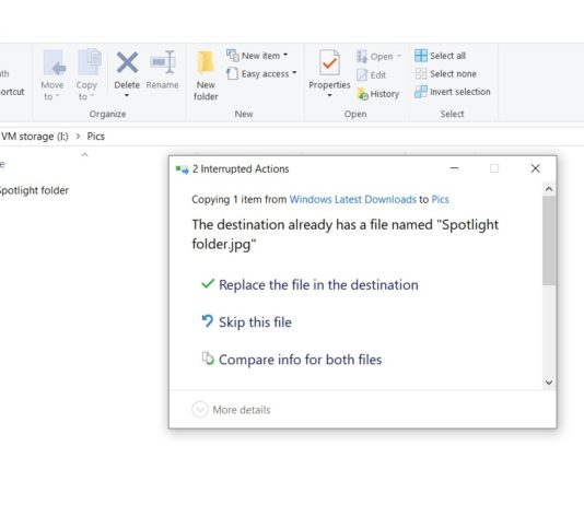 Windows 10 October update bug