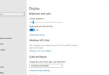Windows 10 brightness control