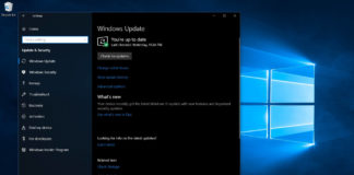 Windows 10 update check