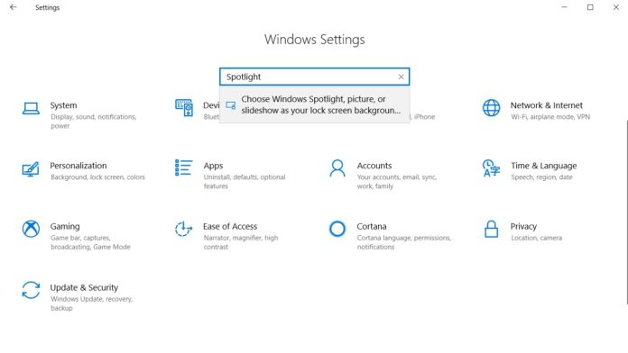 Windows Spotlight