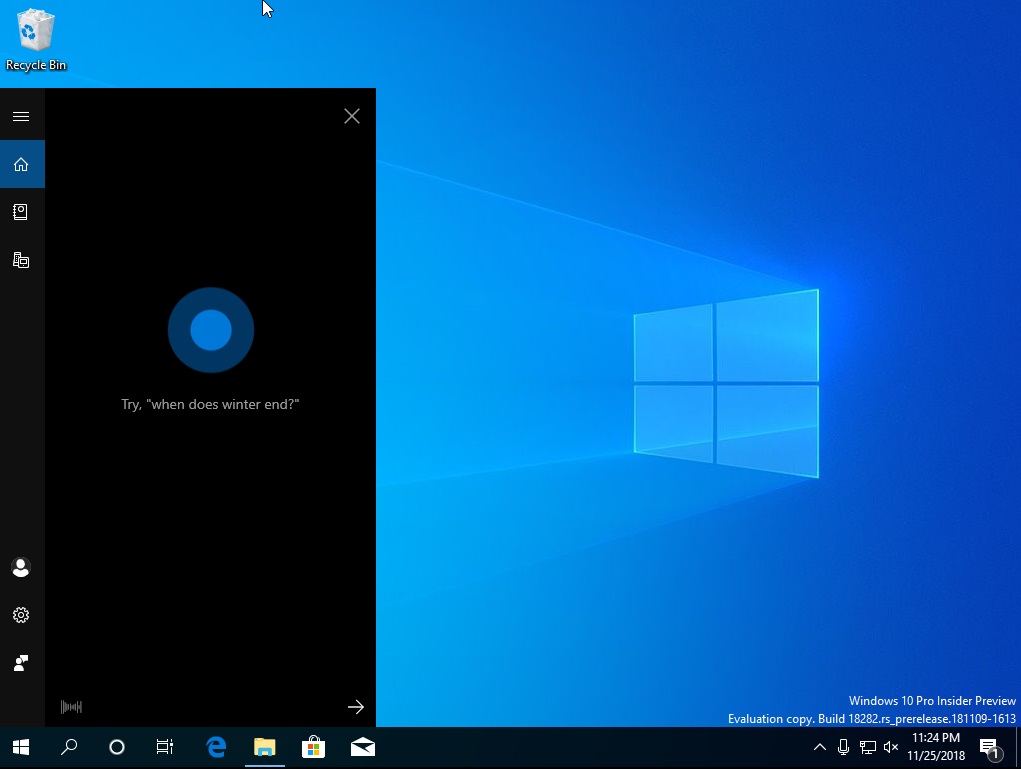 Cortana new look