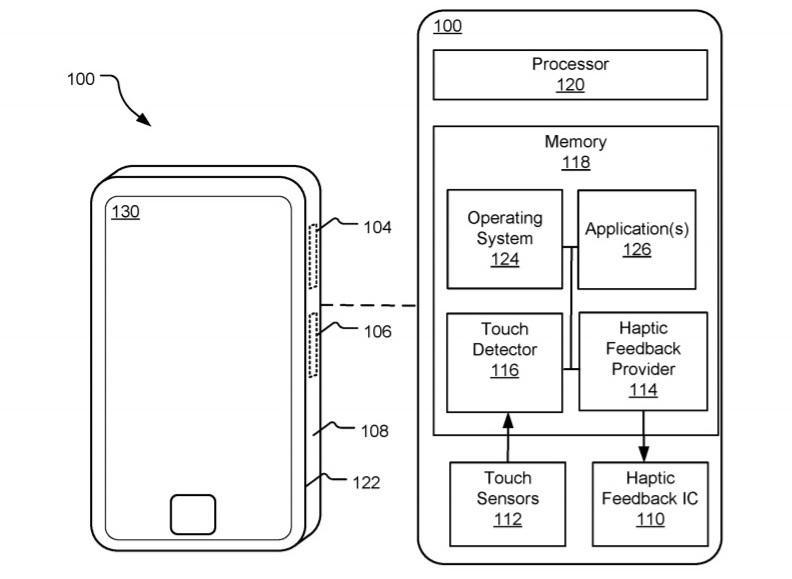 Foldable phone patent design