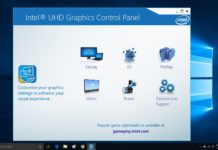 Intel update for Windows 10