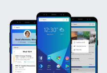 Microsoft Launcher app