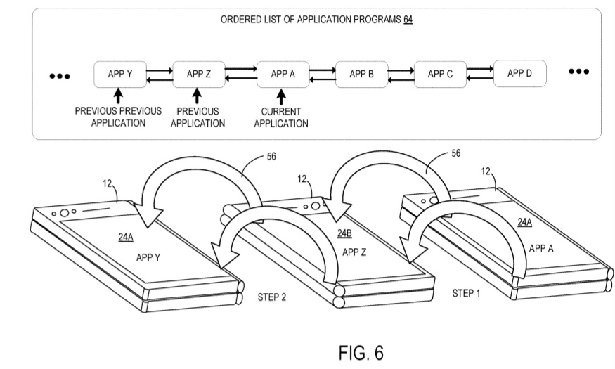 Microsoft dual screen patent