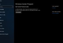 Windows 10 19H1 preview builds