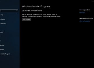 Windows 10 19H1 preview builds