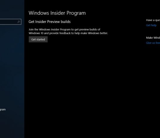 Windows 10 19H1 preview builds