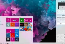 Windows 10 Action Center light look