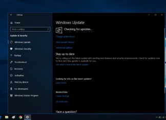 Windows 10 October Update