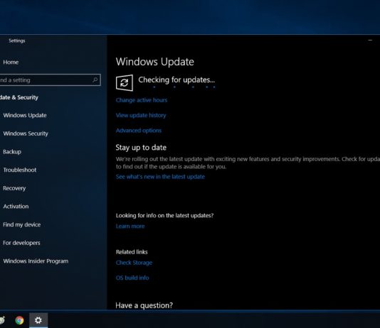 Windows 10 October Update