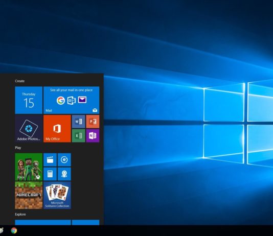 Windows 10 Start