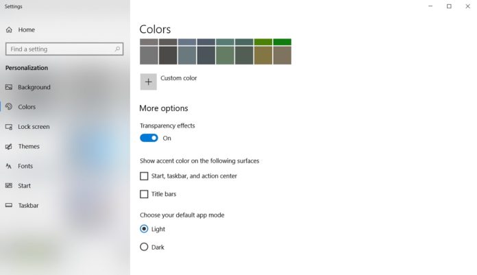 Windows 10 customization