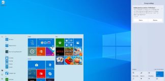 Windows 10 desktop in light