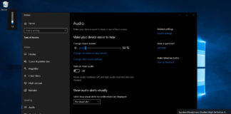 Windows 10 volume system