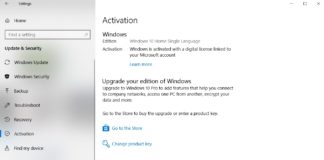 Windows Activation
