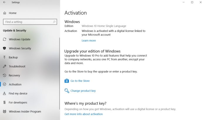 Windows Activation