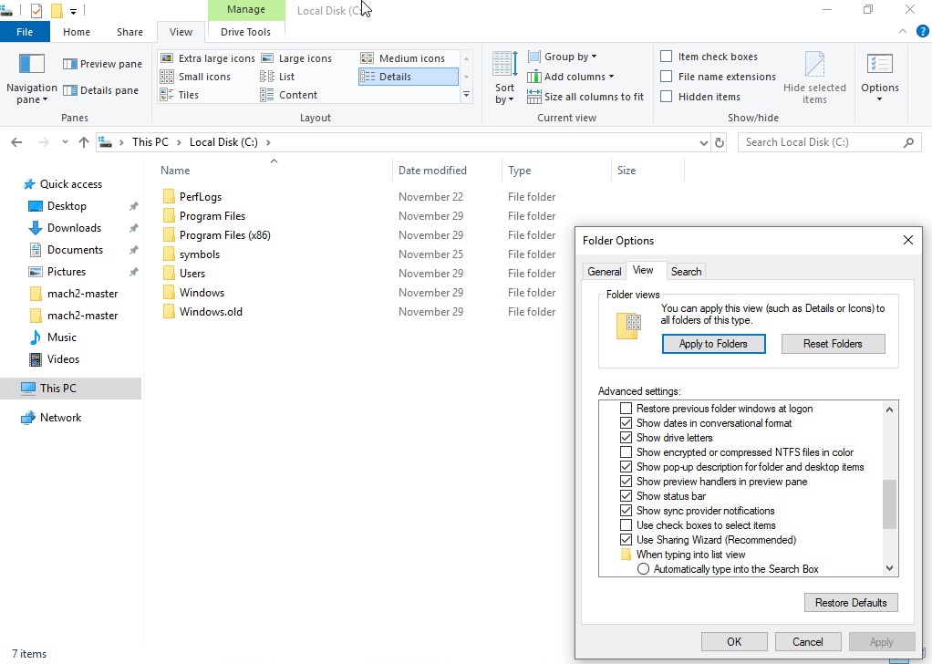 File Explorer in 19H1