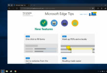 Microsoft Edge features