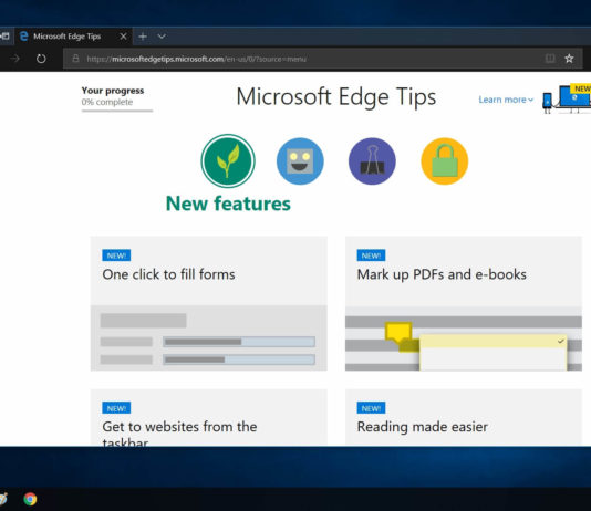 Microsoft Edge features