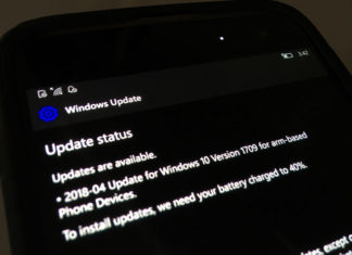 Windows 10 Mobile update support