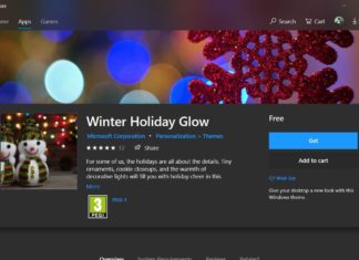 Winter wallpaper for Windows 10