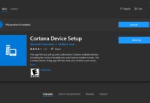 Cortana Device Setup
