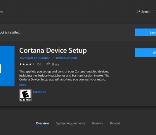 Cortana Device Setup